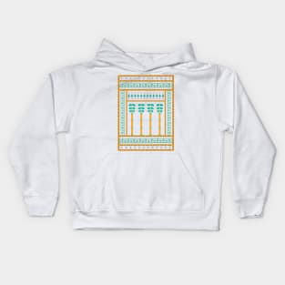 Babylonian Decoration Kids Hoodie